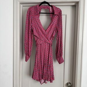 Free People It Takes Two long sleeve dress size L